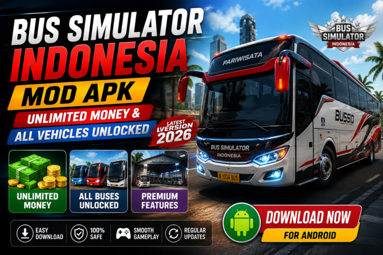 Bus Simulator Indonesia Mod APK v4.5.1 Download (Latest Version 2026)
