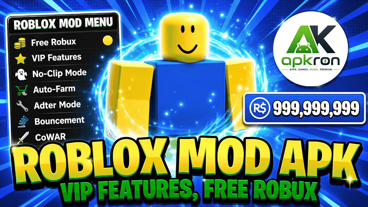 Roblox MOD APK Latest Version Download (Mod Menu & Unlimited Features)