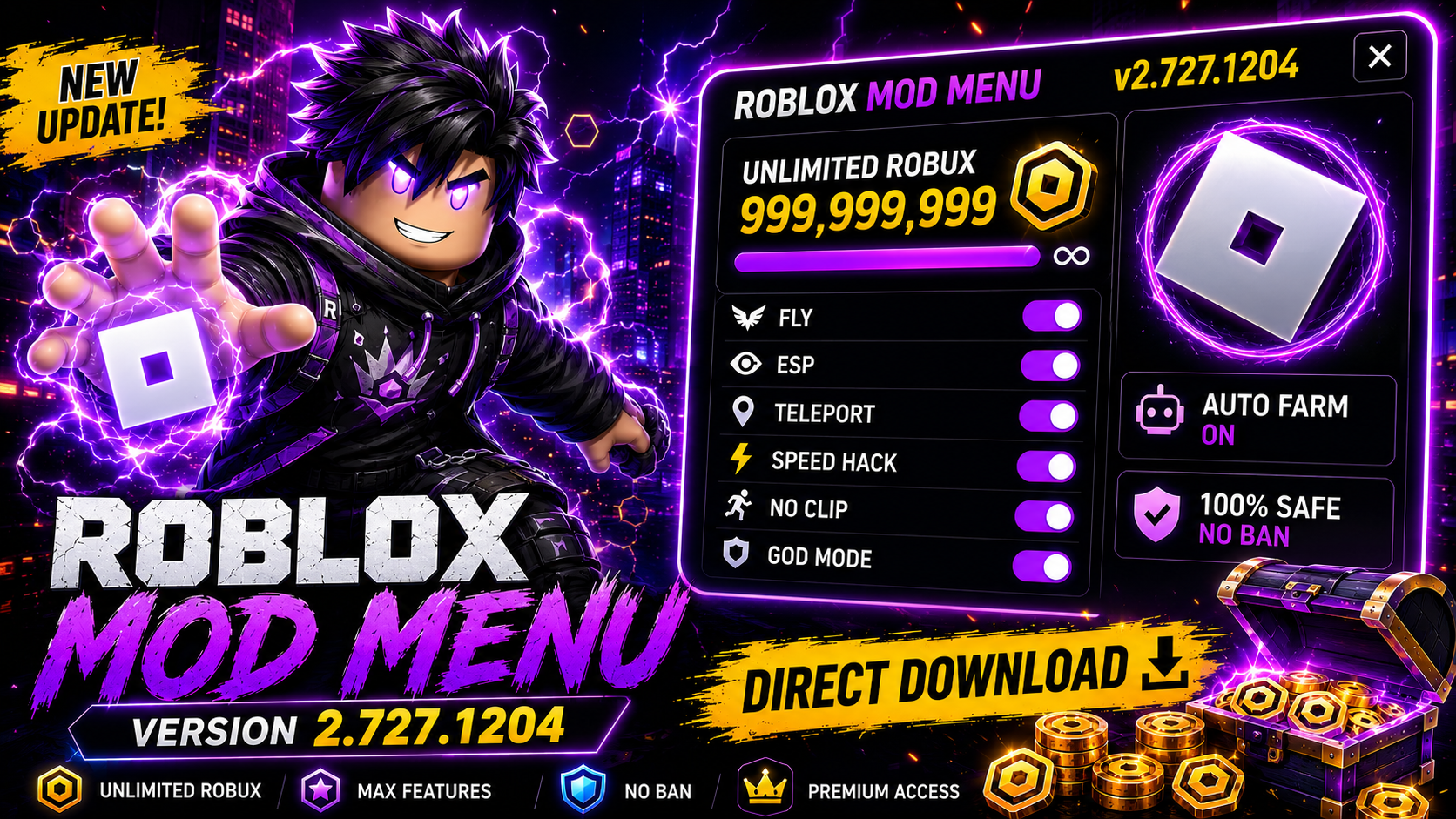 Download Roblox MOD APK Latest Version (Mod Menu & Unlimited Features)